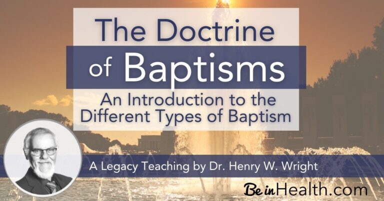 3 Types Of Baptisms In The Bible - Eternal Bible